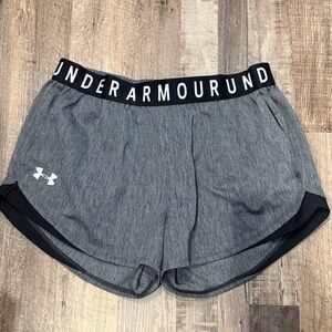 Under Armour Women's Athletic Gray Shorts size M